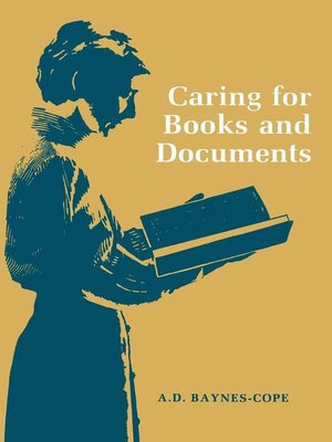 cover image of Caring for Books and Documents